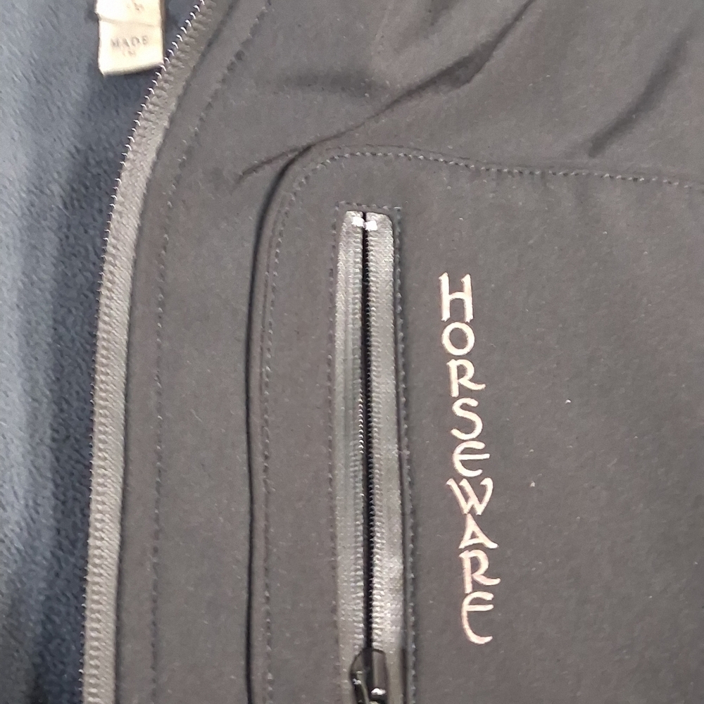 Horseware of Ireland Women's XS  Equestrian Ranch Soft Shell Lined Black Jacket - Picture 7 of 10